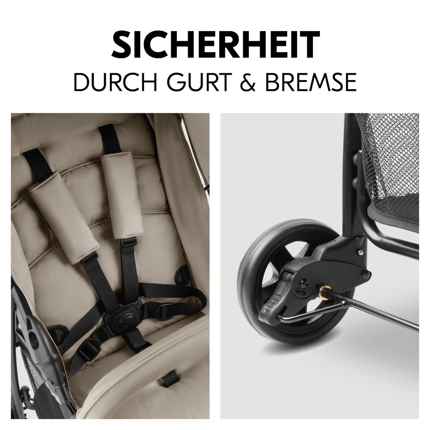 Kinder Buggy Sport – Leichter Reisebuggy 5,9 kg, Liegefunktion, Faltbar, Einkaufskorb 🍼🛒
