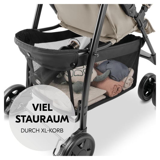Kinder Buggy Sport – Leichter Reisebuggy 5,9 kg, Liegefunktion, Faltbar, Einkaufskorb 🍼🛒